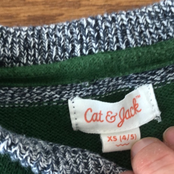 Boys Striped Sweater - Picture 3 of 3